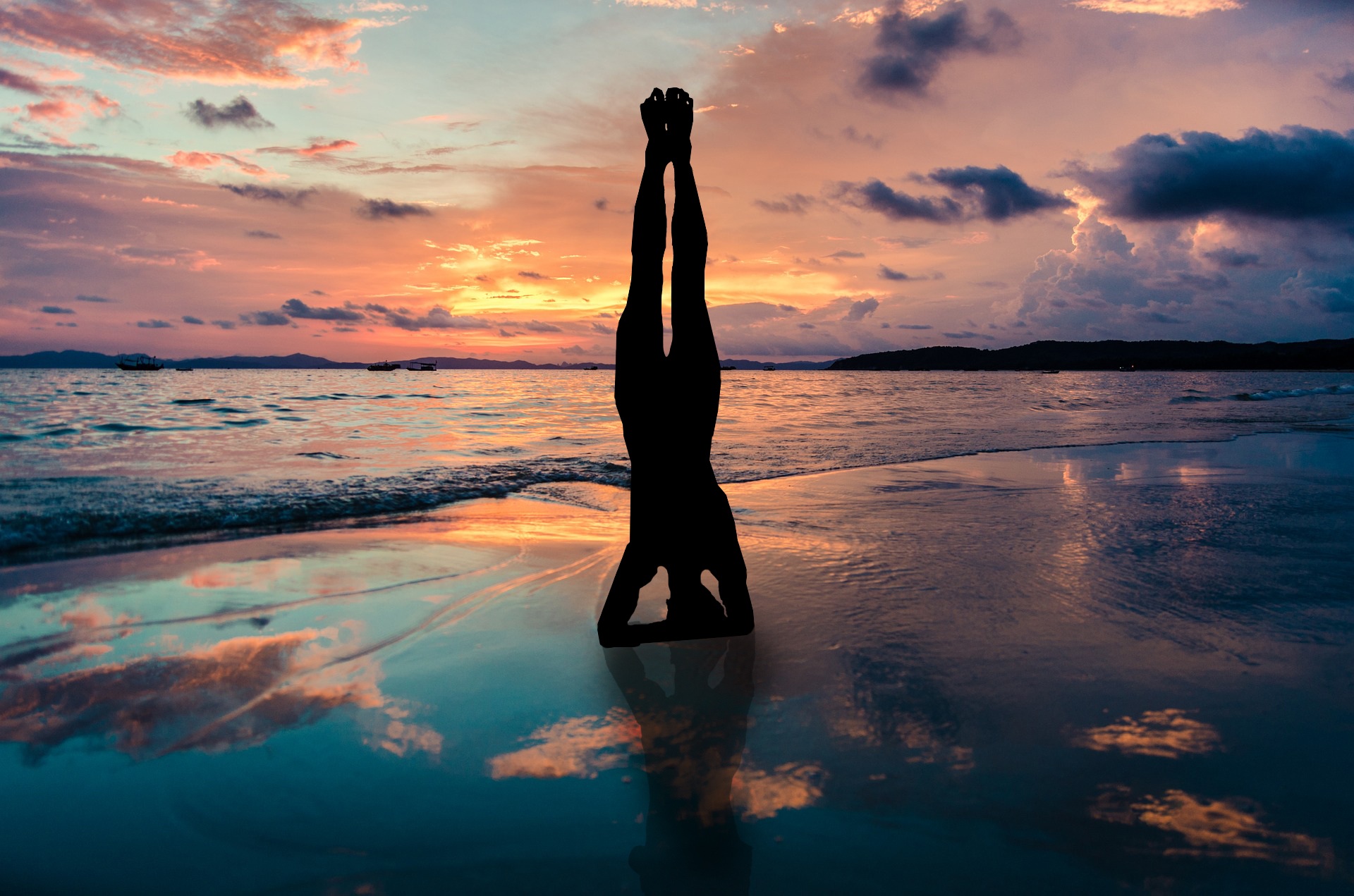 Yoga Stand in Hands Yoga Stand in Hands